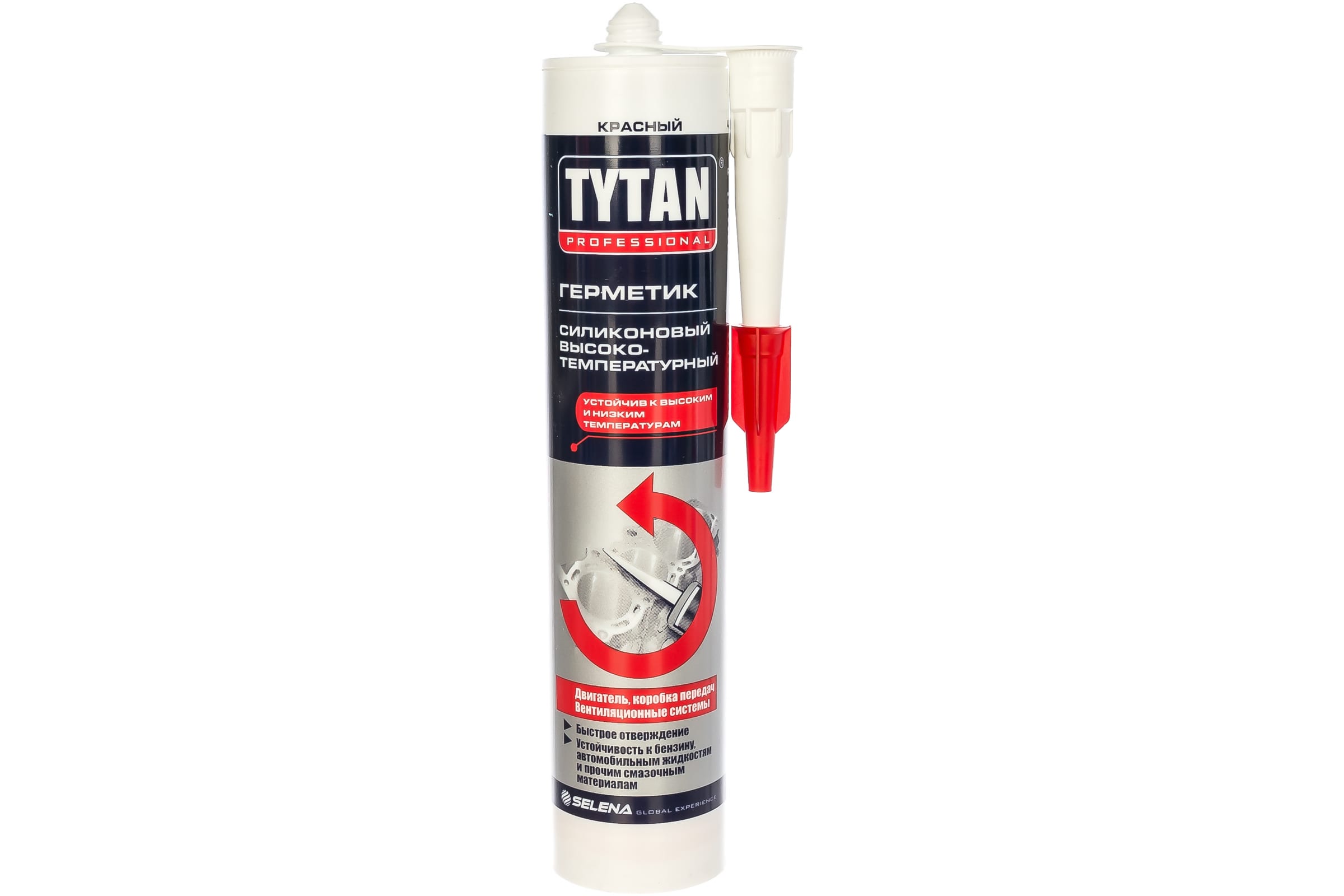 Герметик силиконовый термостойкий Tytan Professional 280 мл, до 300°С 