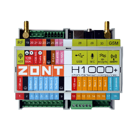  Контроллер универсальный ZONT H-1000+