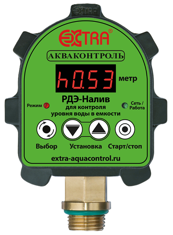Реле контроля уровня воды в емкости РДЭ-Налив-2м-2,2 
