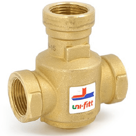 Клапан термостатический смесительный 1 1/4 KVs9, 60°С Uni-Fitt