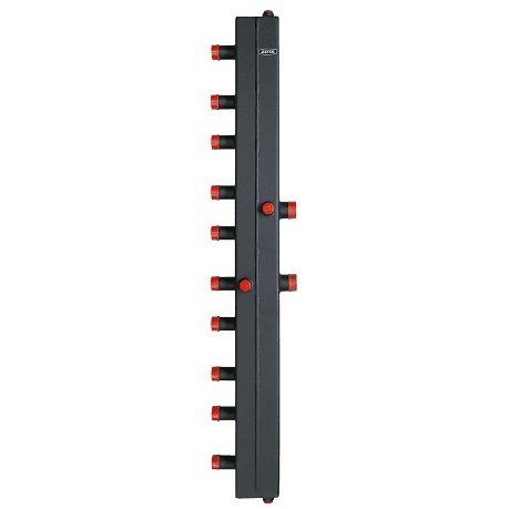 Гидравлический коллектор вертикальный 5 контуров