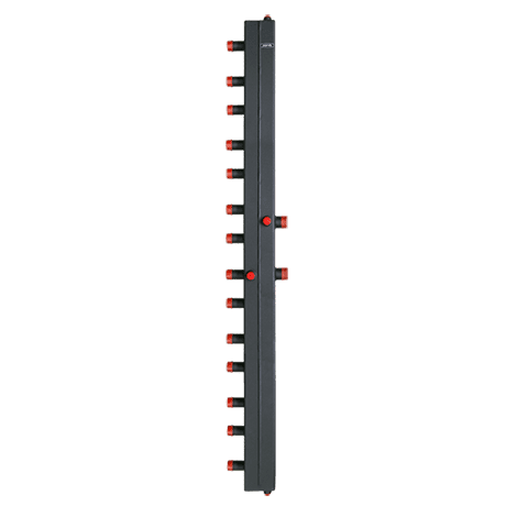 Гидравлический коллектор вертикальный 7 контуров